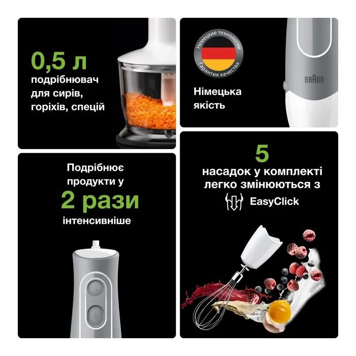 Блендер Braun MQ 535 SAUCE (MQ535SAUCE) зображення 3