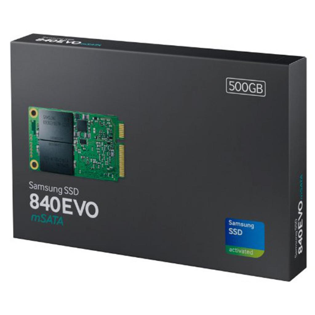Накопичувач SSD mSATA 500GB Samsung (MZ-MTE500BW) зображення 3