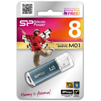 USB флеш накопитель Silicon Power 8GB MARVEL M01 USB 3.0 (SP008GBUF3M01V1B) изображение 3