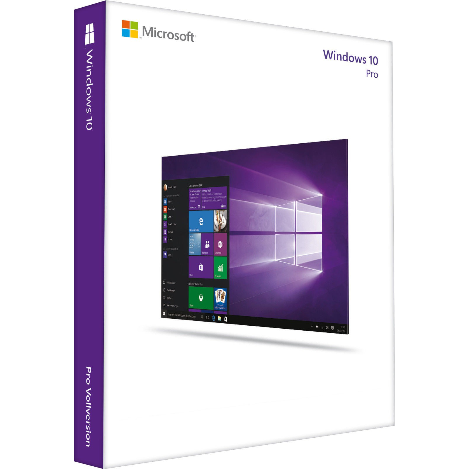 Операционная система Microsoft Windows 10 Professional 32-bit/64-bit English USB (FQC-08790)