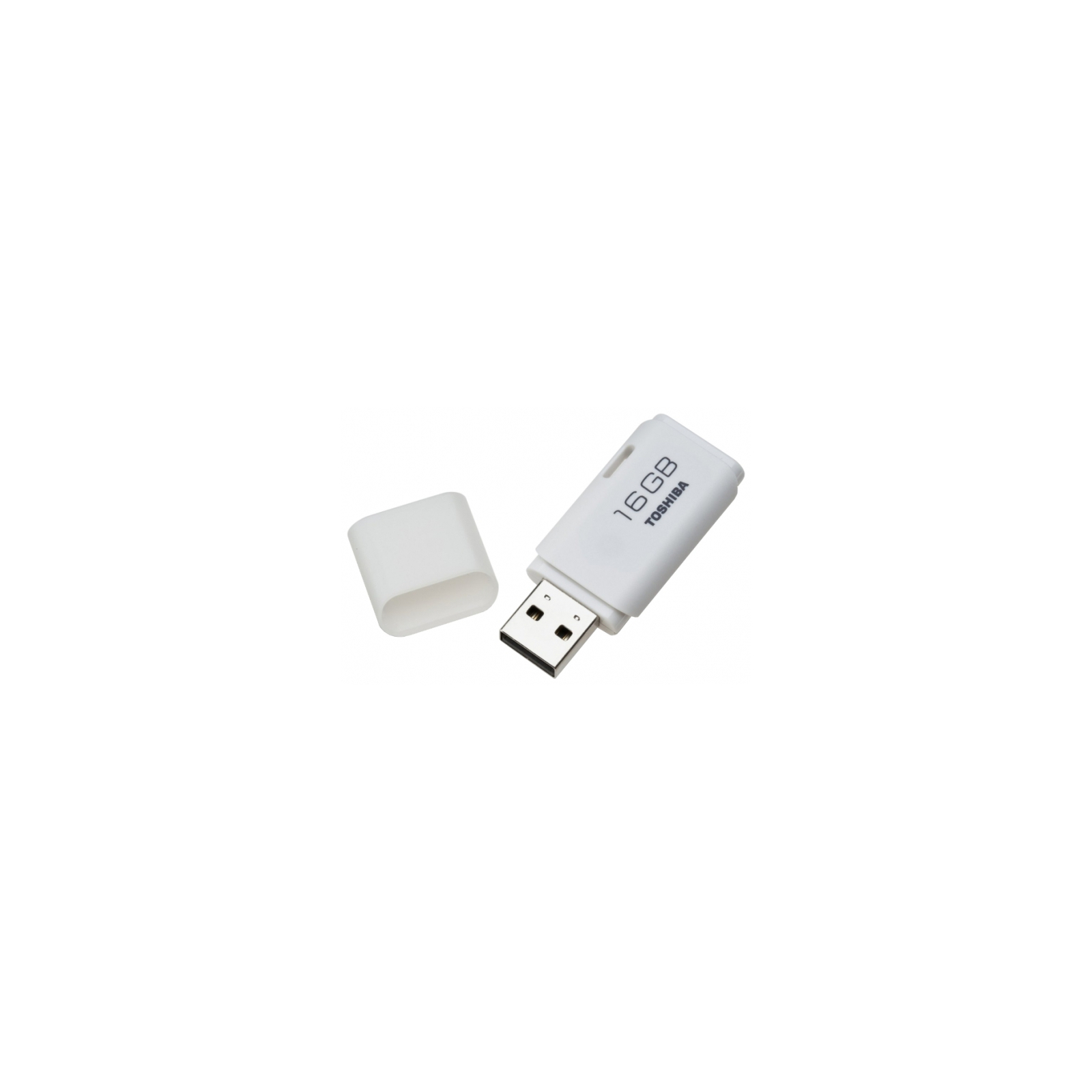 USB флеш накопитель Toshiba 16GB Hayabusa White USB 2.0 (THNU16HAYWHT(6)) изображение 2