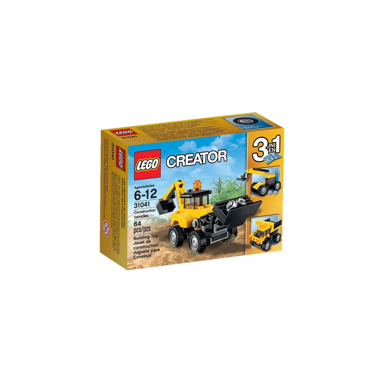 Конструктор LEGO Creator Строительная техника (31041)