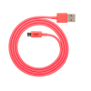 Дата кабель USB 2.0 AM to Micro 5P 1.0m Simple Pink Just (MCR-SMP10-PNK) зображення 3