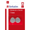 Батарейка Verbatim CR 2032 Lithium 3V * 2 (49936)