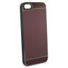 Чохол до мобільного телефона JCPAL Aluminium для iPhone 5S/5 (Smooth touch-Brown) (JCP3106)