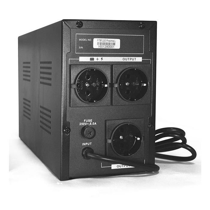 Пристрій безперебійного живлення Ritar RTM1200 (720W) Proxima-L (RTM1200L) зображення 2
