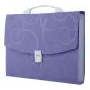 Папка - портфель Buromax A4/35мм, BAROCCO, violet (BM.3719-07)