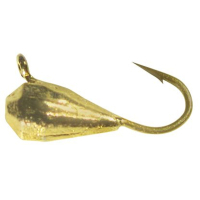 Мормышка Shark Граненая капля 0,11г диам. 2.8*0.0 крючок D18 гальваника ц:з (1843.00.95)