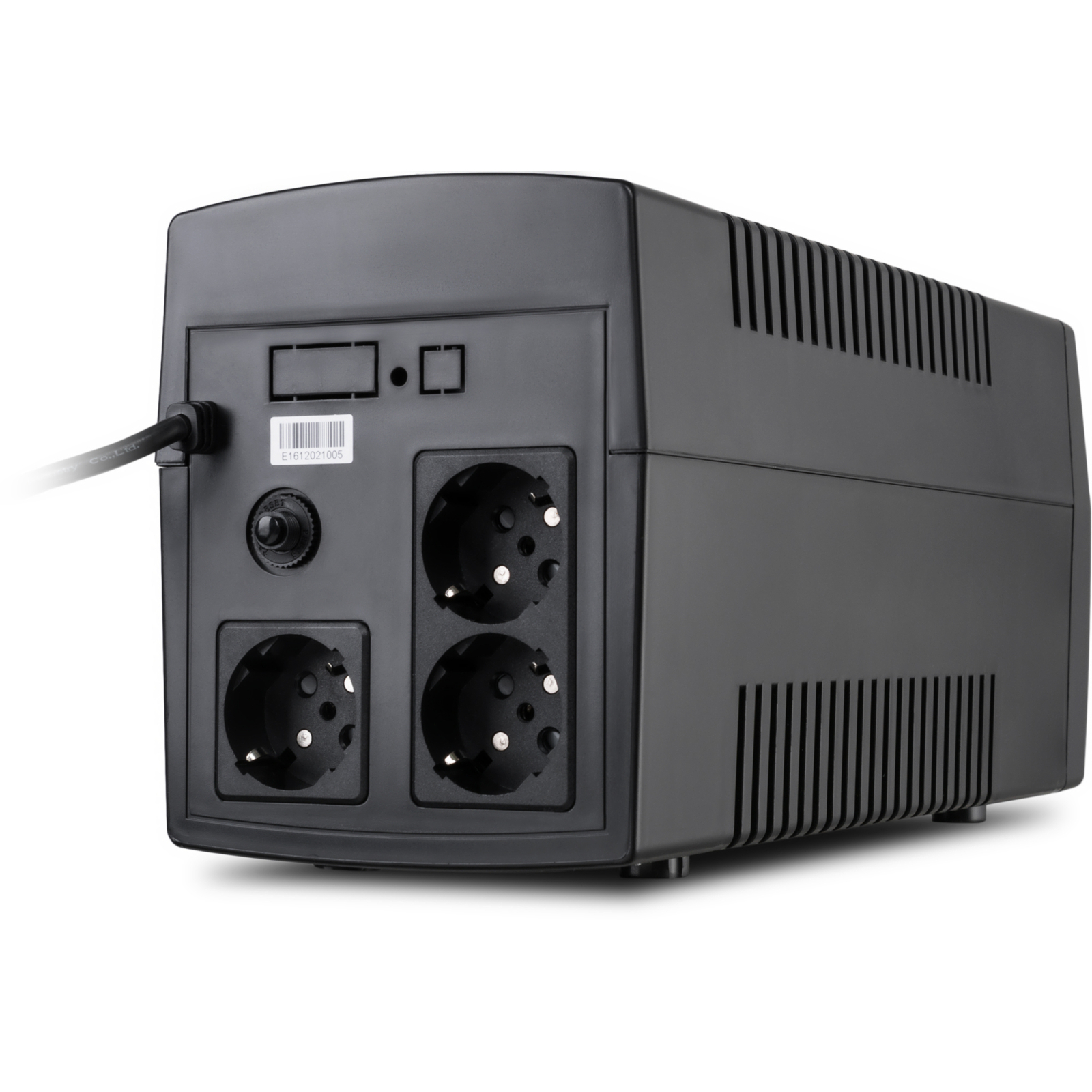 Пристрій безперебійного живлення Vinga LED 1200VA plastic case (VPE-1200P) зображення 3