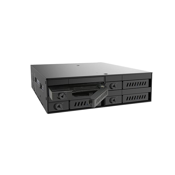 Бекплейн Chieftec 1x5.25"/4x2.5" Hot-Swap Metal (CMR-425)