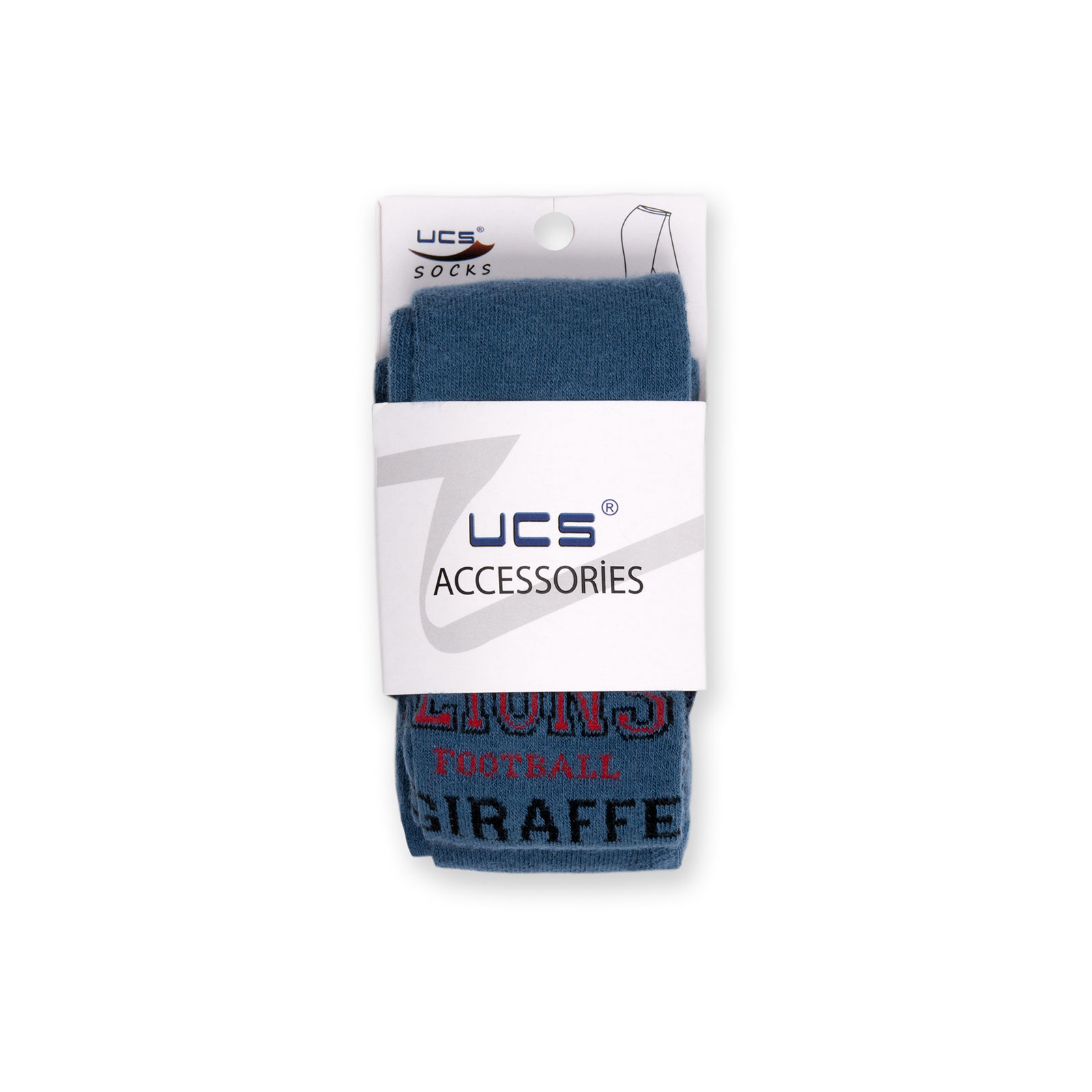 Колготки UCS Socks для хлопчиків з левом сині (M0C0301-0828-1-2/B-blue) зображення 4