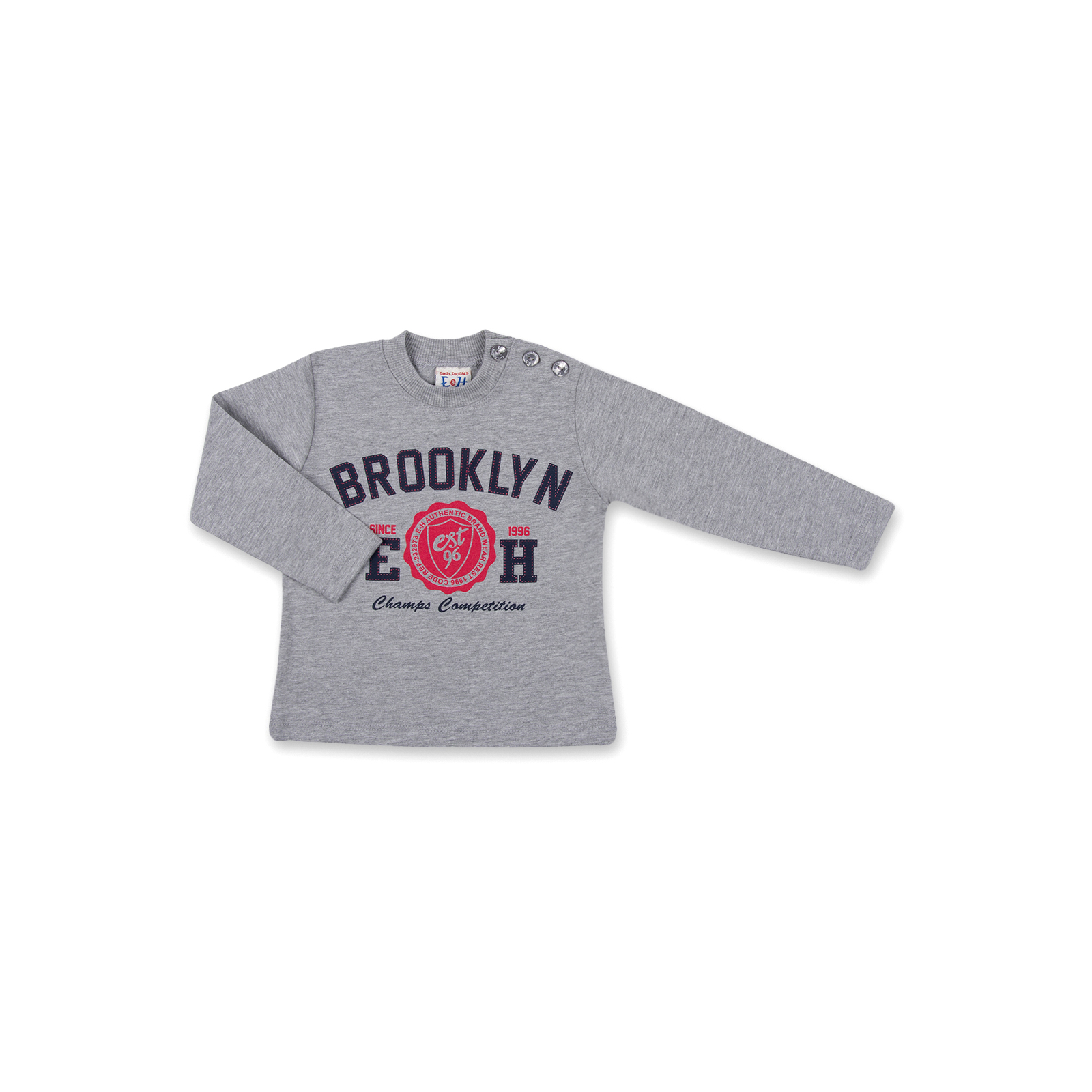 Набір дитячого одягу Breeze кофта та штани сірий меланж "Brooklyn" (7882-74B-gray) зображення 2
