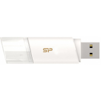 USB флеш накопитель Silicon Power 64GB Blaze B06 White USB 3.0 (SP064GBUF3B06V1W) изображение 4