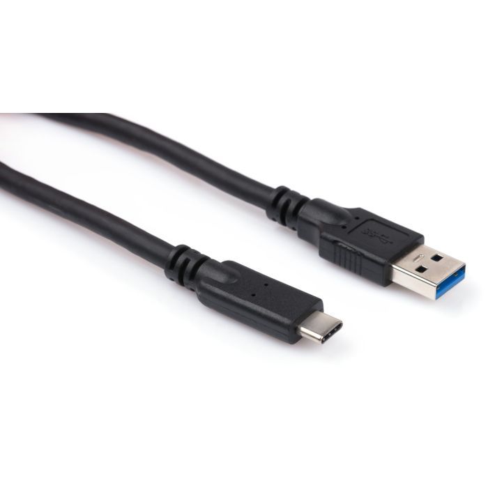 Дата кабель USB 3.0 AM to USB-C 1.0m 3A Vinga (USBAMCM01-1.0)