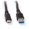 Дата кабель USB 3.0 Type-C to AM 1.0m Vinga (USBAMCM01-1.0) изображение 3
