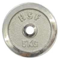 Фото - Штанги и гантели HSF Диск для штанги  5 кг  DBC 102-5 (DBC 102-5)