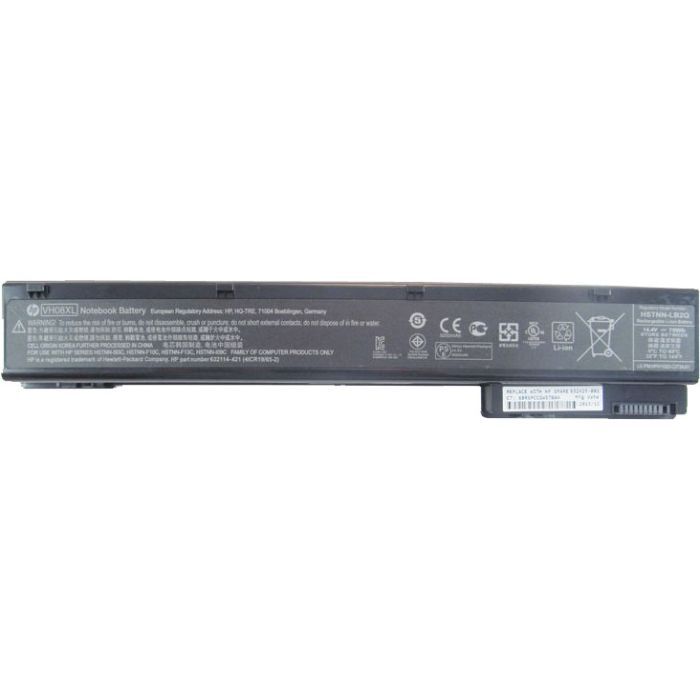 Аккумулятор для ноутбука HP EliteBook 8560w HSTNN-LB2Q 5200mAh 8cell 14.8V Li-ion (A41822)