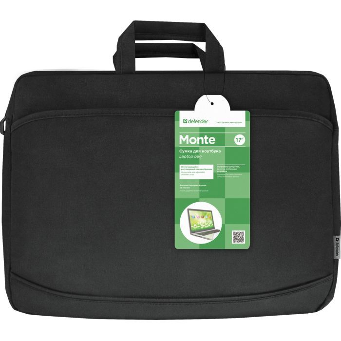 Сумка для ноутбука Defender 17" Monte black (26065) изображение 6