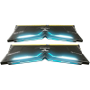 Модуль памяти для компьютера DDR4 32GB (2x16GB) 2666 MHz T-Force Night Hawk Black LED/Blu Team (THBD432G2666HC15BDC01) изображение 3