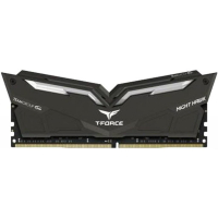 Модуль памяти для компьютера DDR4 32GB (2x16GB) 2666 MHz T-Force Night Hawk Black LED/Blu Team (THBD432G2666HC15BDC01) изображение 4