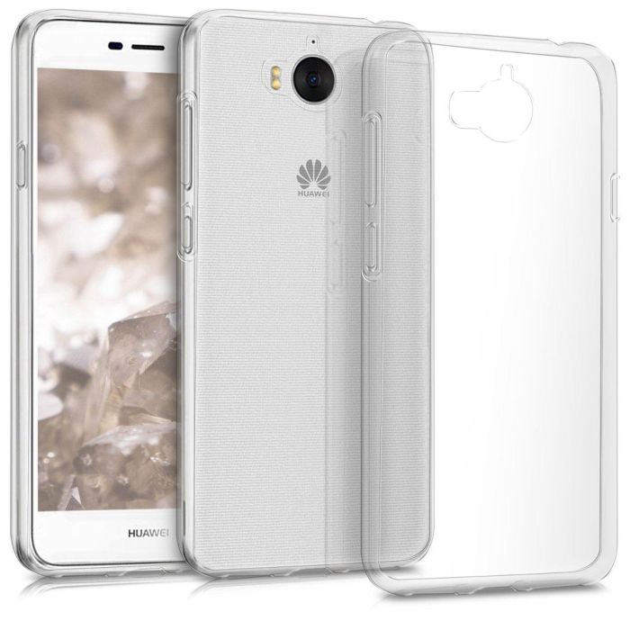 Чехол для мобильного телефона для Huawei Y5 2017 Clear tpu (Transperent) Laudtec (LC-HY52017T) изображение 2