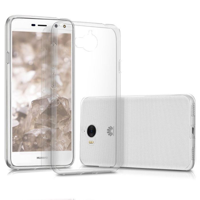 Чехол для мобильного телефона для Huawei Y5 2017 Clear tpu (Transperent) Laudtec (LC-HY52017T) изображение 3
