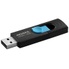 USB флеш накопичувач ADATA 8GB UV220 Black/Blue USB 2.0 (AUV220-8G-RBKBL) зображення 2