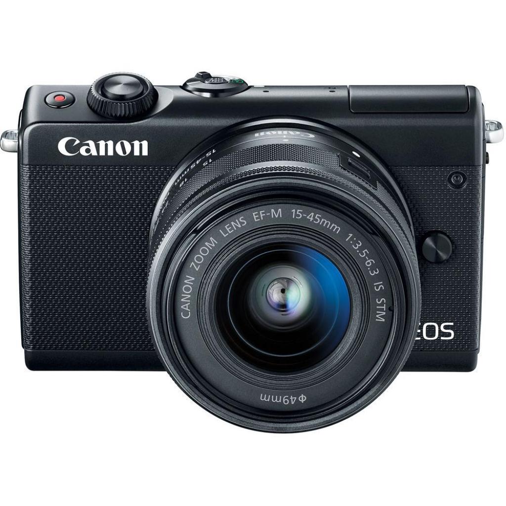 Цифровий фотоапарат Canon EOS M100 + 15-45 IS STM Black (2209C048) зображення 7