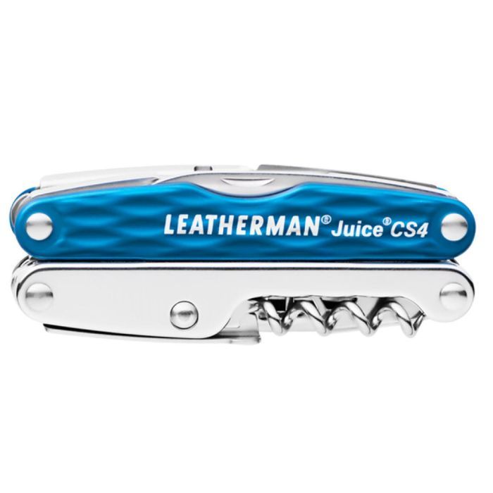 Мультитул Leatherman Juice CS4- Columbia Blue зі шкіряним чохлом (831984) зображення 3
