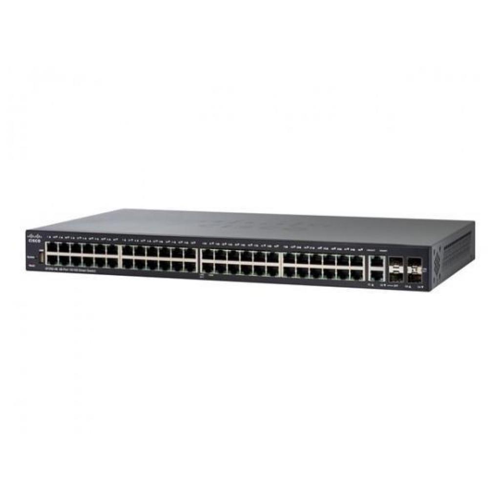 Комутатор мережевий Cisco SF250-48-K9-EU