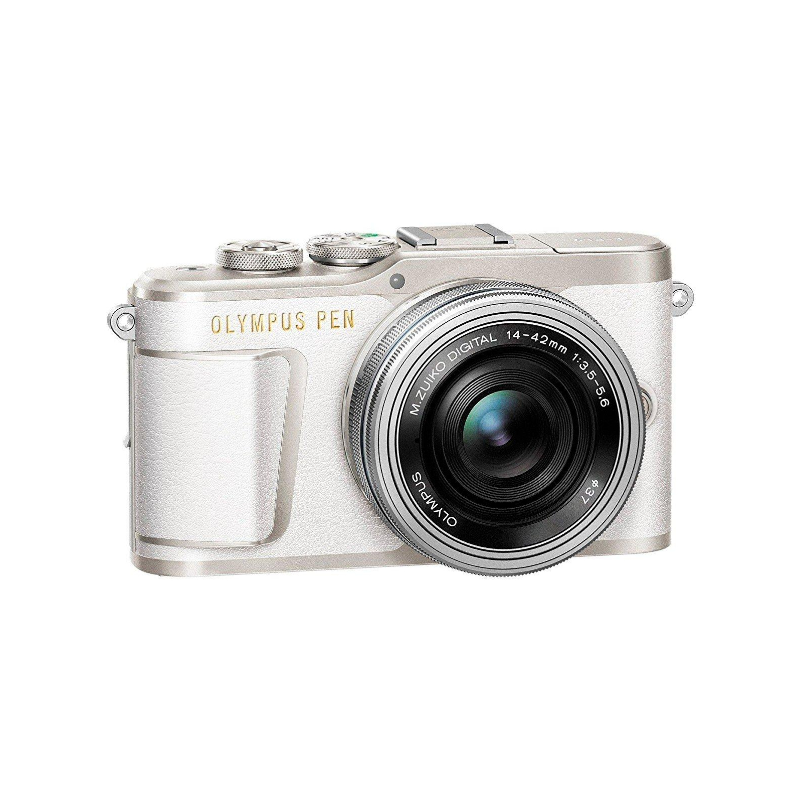 Цифровий фотоапарат Olympus E-PL9 14-42 mm Pancake Zoom Kit white/silver (V205092WE000) зображення 2
