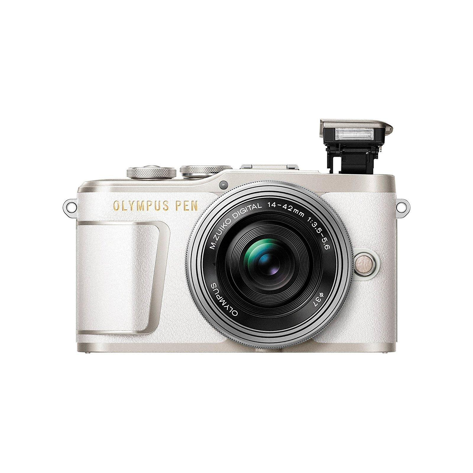 Цифровий фотоапарат Olympus E-PL9 14-42 mm Pancake Zoom Kit white/silver (V205092WE000) зображення 9
