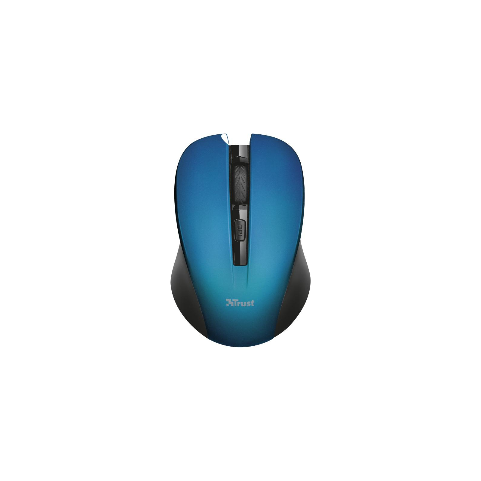 Мышка Trust Mydo Silent wireless mouse blue (21870) изображение 2