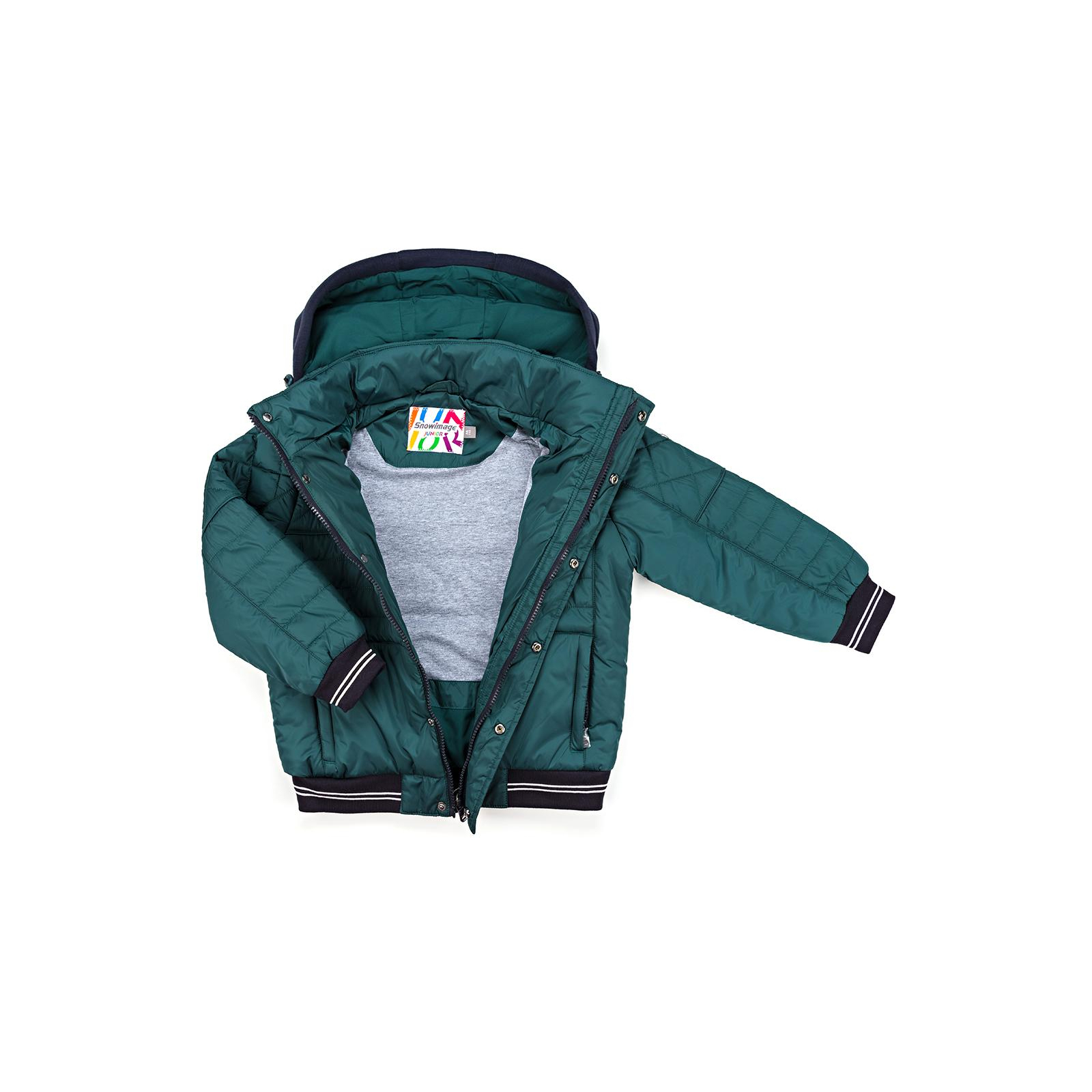 Куртка Snowimage з капюшоном на манжетах (SICMY-G308-128B-green) зображення 3