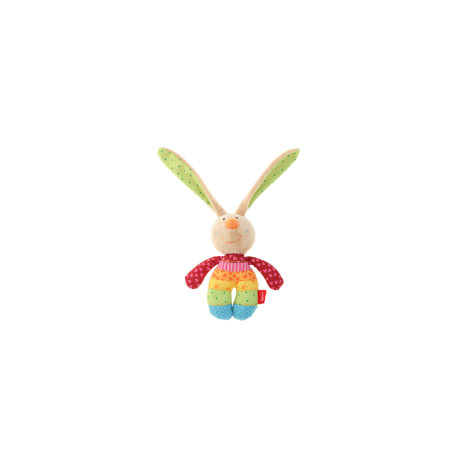 Мягкая игрушка Sigikid Погремушка Кролик 15 см (40578SK) изображение 2