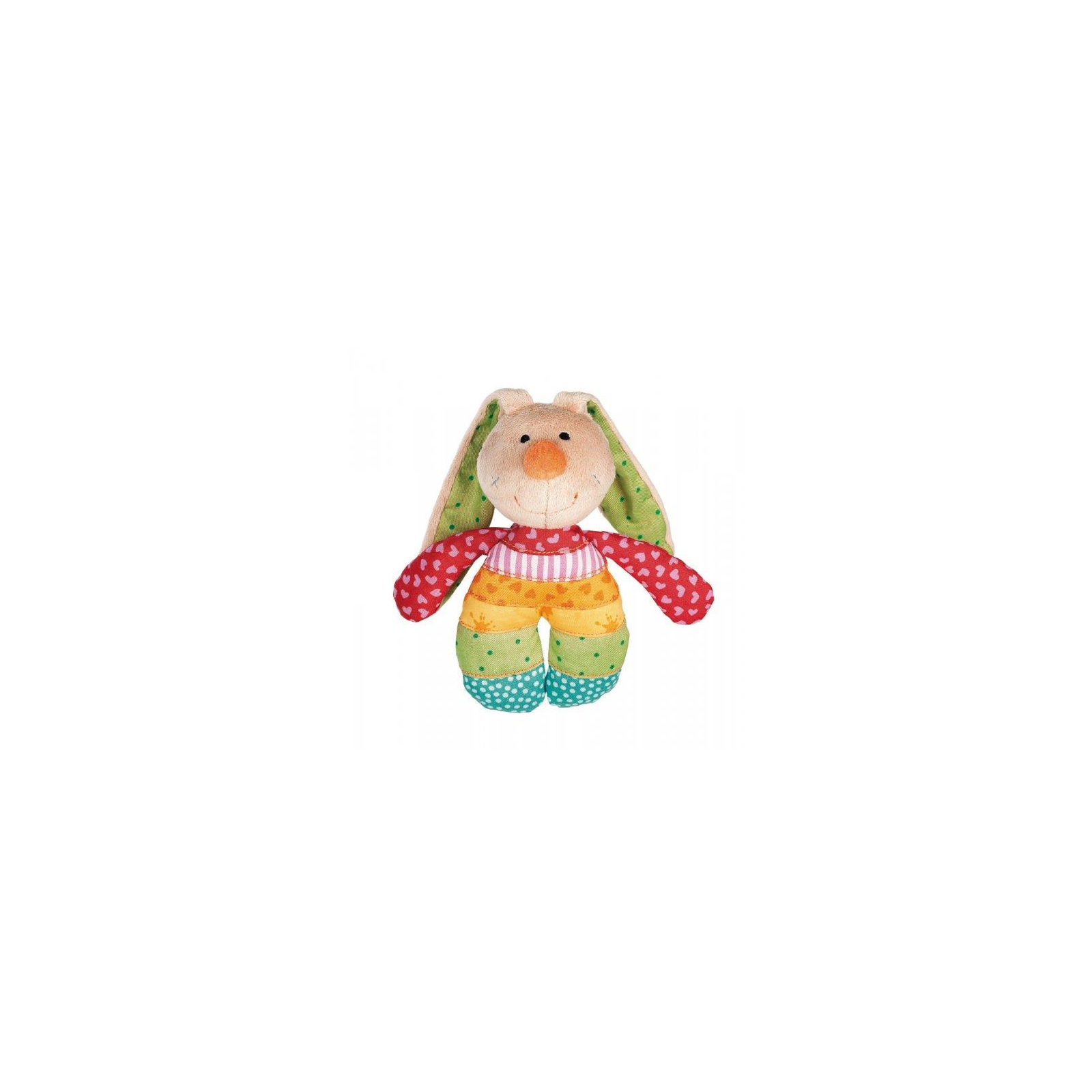 М'яка іграшка Sigikid Погремушка Кролик 15 см (40578SK)