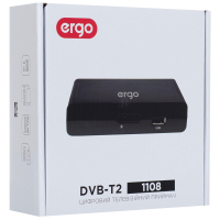 ТВ тюнер Ergo 1108 (DVB-T, DVB-T2) (STB-1108) зображення 10