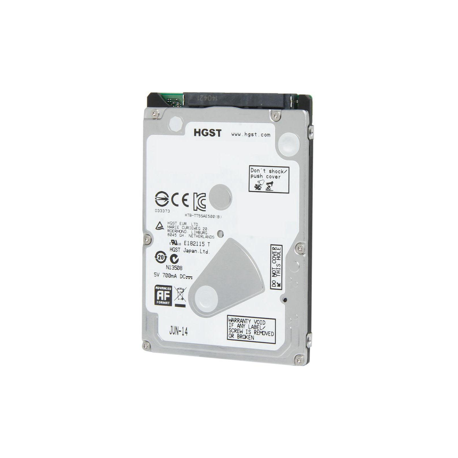 Жорсткий диск для ноутбука 2.5" 500GB WDC Hitachi HGST (# 0J38065 / HTS545050A7E680 #)