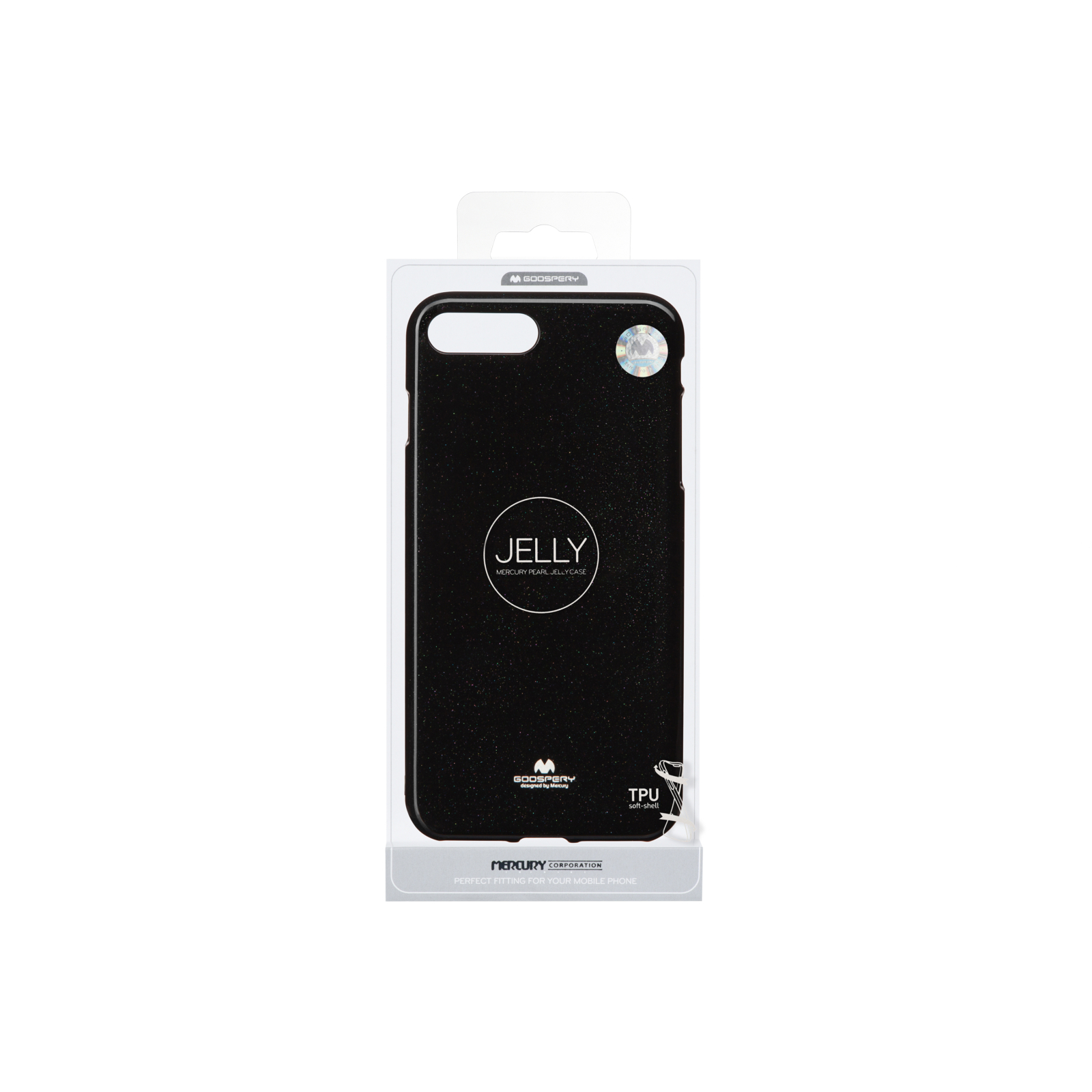 Чехол для мобильного телефона Goospery Apple iPhone 7/8 Plus Jelly Black (8806174360696) изображение 3