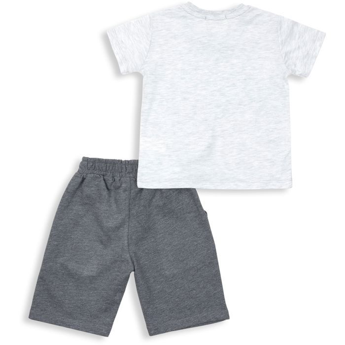 Набор детской одежды Breeze с мотоциклом (12356-116B-gray) изображение 2