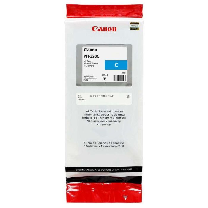 Картридж Canon PFI-320 black, 300ml (2890C001AA) изображение 2