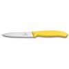 Кухонный нож Victorinox SwissClassic для нарезки 10 см, желтый (6.7706.L118)