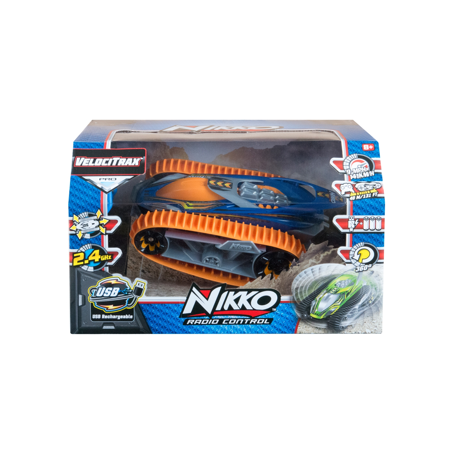 Радиоуправляемая игрушка Nikko вездеход VelociTrax оранжевый (10031) изображение 5