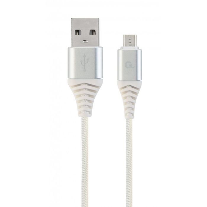 Дата кабель USB 2.0 Micro 5P to AM Cablexpert (CC-USB2B-AMmBM-1M-PW)