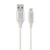 Дата кабель USB 2.0 Micro 5P to AM Cablexpert (CC-USB2B-AMmBM-1M-BW2)