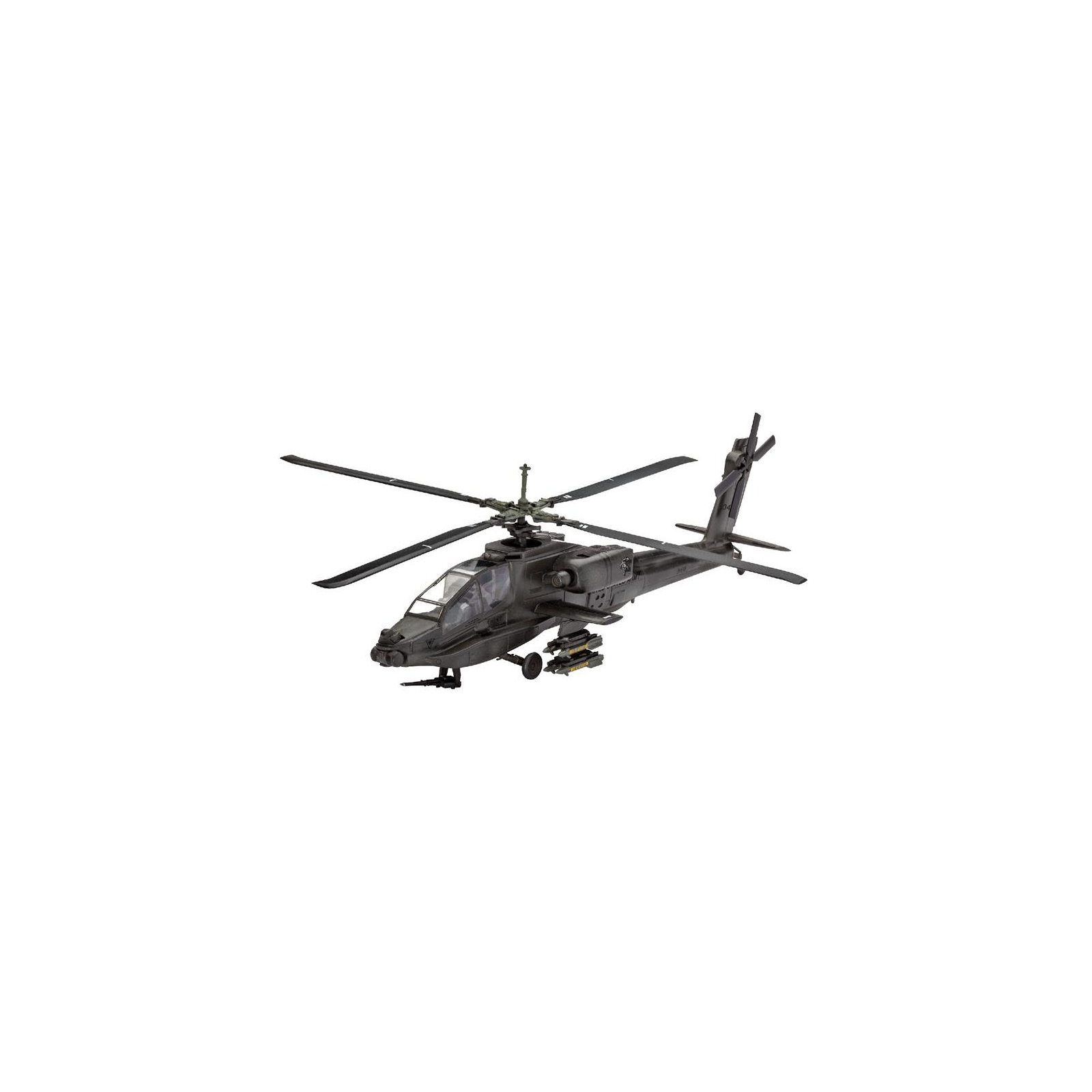 Сборная модель Revell Боевой вертолет AH-64A Апач 1:100 (4009803649856) изображение 2