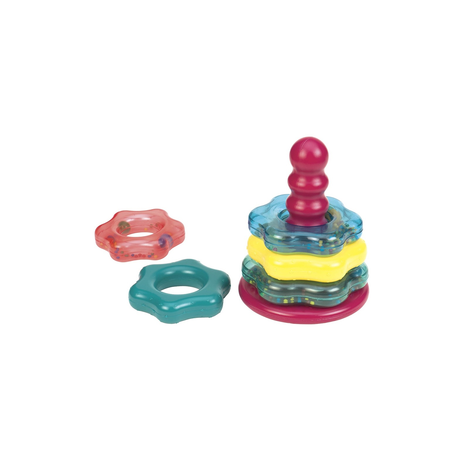 Развивающая игрушка Battat Цветная пирамидка (BT2579Z) изображение 2
