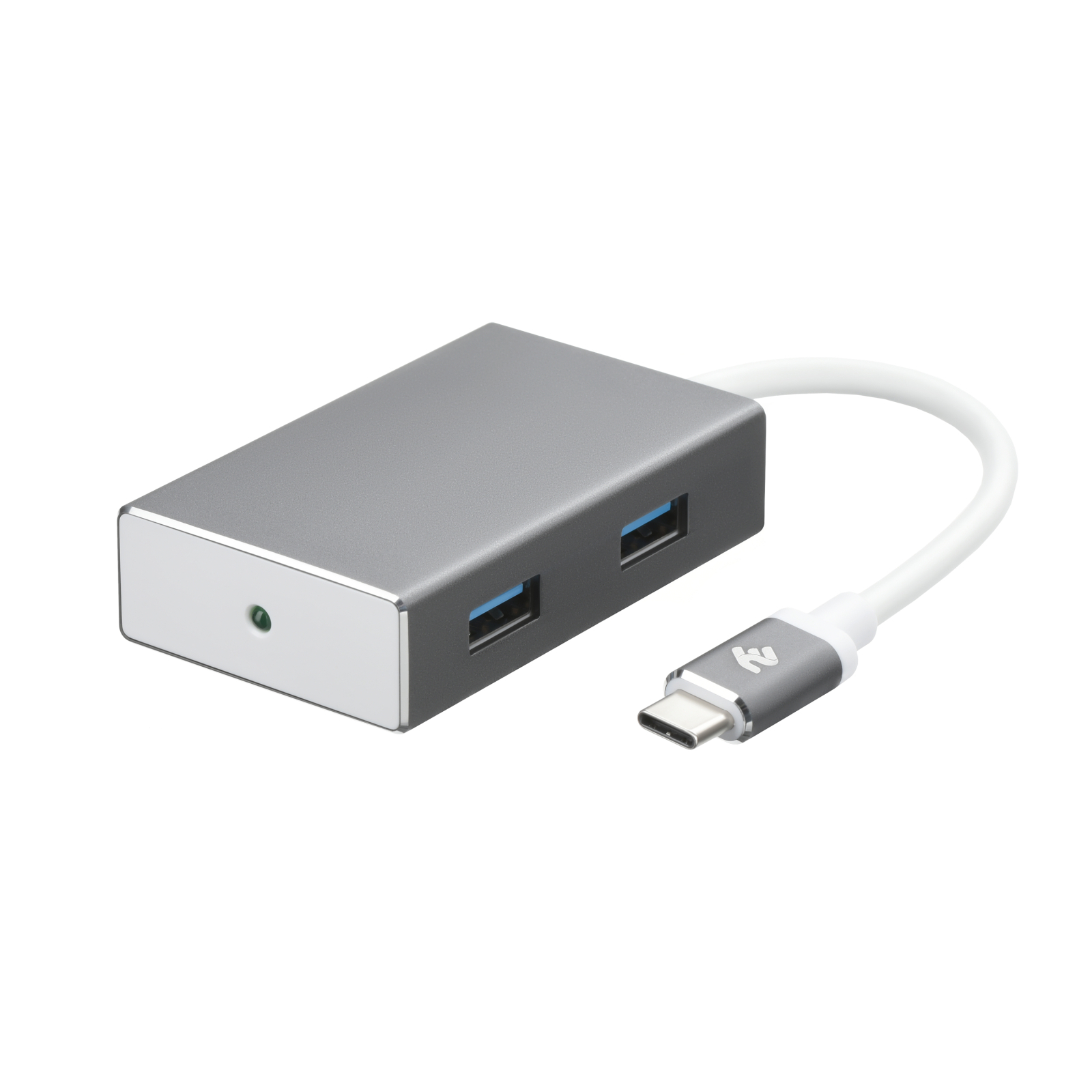 Концентратор 2E Type-C to 4*USB3.0, Aluminum, 0.20 м (2E-W1407)