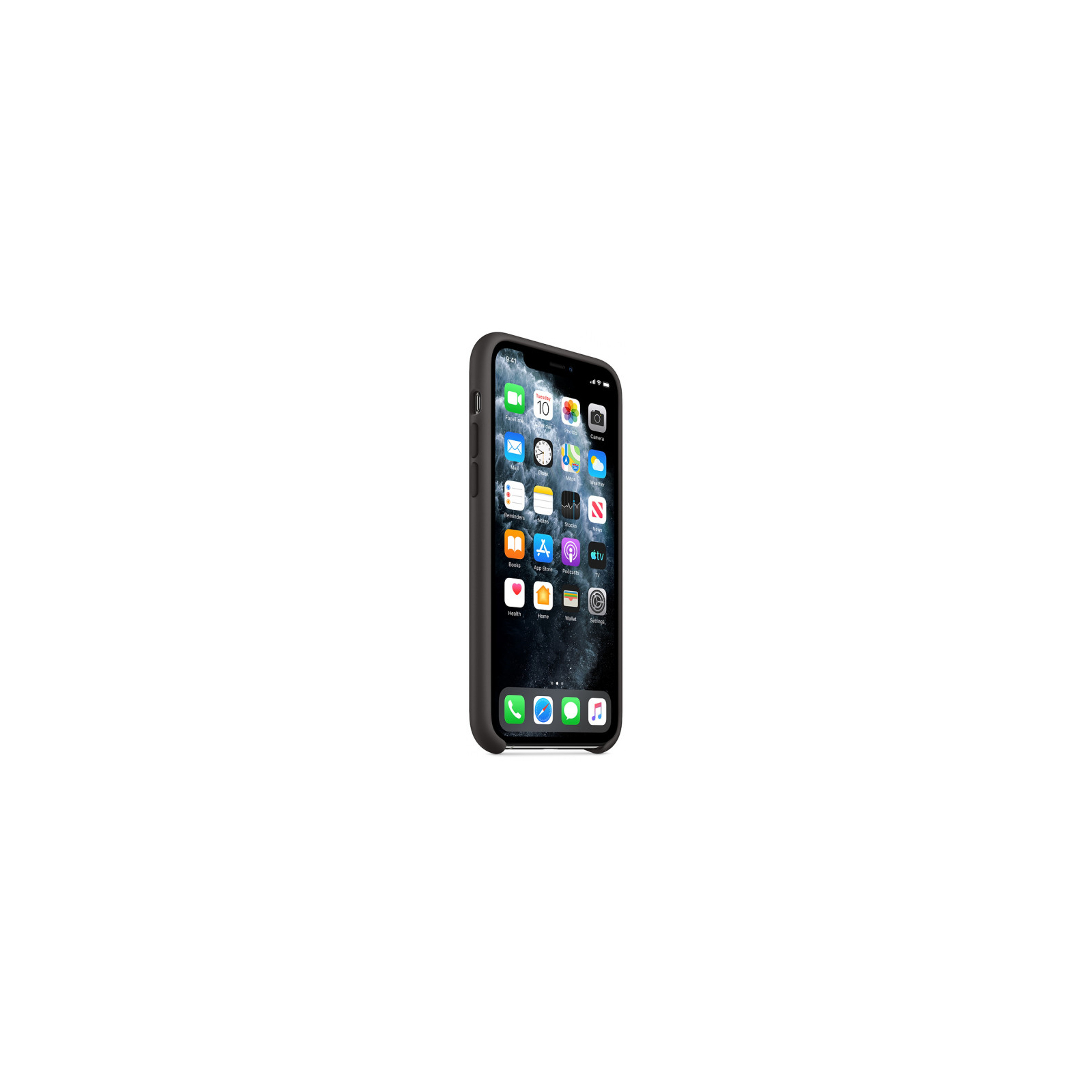Чехол для мобильного телефона Apple iPhone 11 Pro Silicone Case - Black (MWYN2ZM/A) изображение 5
