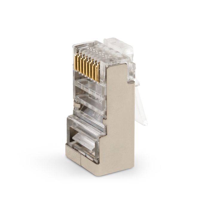 Конектор Vinga RJ-45 FTP 100 шт. (VCPCON8P8CFTP) зображення 2